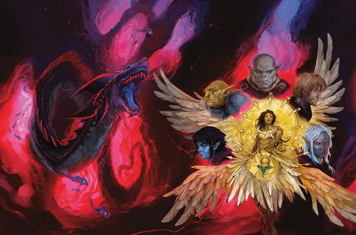 Artwork for Call of the Netherdeep, an online D&D 5e tabletop role-playing game